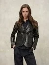 DOUBLE LAPEL COLLAR LOVEJOY JACKET - Zoom