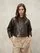 Blauer - KURZE JACKE LORETTE - Black Coffee - Blauer