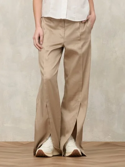 PANTALONI CON SPACCHI DAVANTI BEARSE