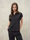 DELANY SLEEVELESS SHIRT - Zoom