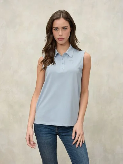 POLO SANS MANCHES ELDORA