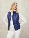 Blauer - WAVE QUILTED SLEEVELESS VEST VENICE - Blue 80D - Blauer