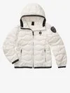 DOWN JACKET WITH HOOD LOWELL JUNIOR - Zoom