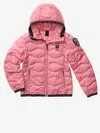 Blauer - DOWN JACKET WITH HOOD LOWELL JUNIOR - Pink 409 - Blauer