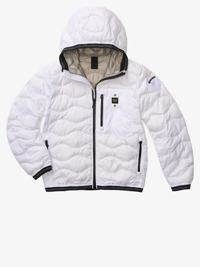 DOUDOUNE AVEC CAPUCHE ET POCHE WAVE JUNIOR