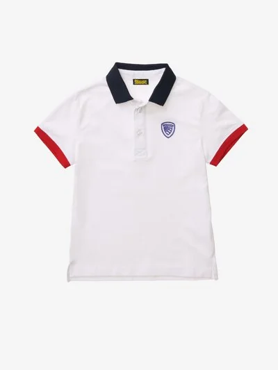 HAMILTON JUNIOR COLORED RIB POLO