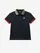 Blauer - HAMILTON JUNIOR COLORED RIB POLO - Blue - Blauer