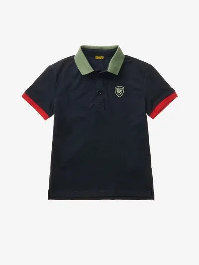 POLO COL CÔTELÉ COLORÉ HAMILTON JUNIOR