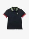 HAMILTON JUNIOR COLORED RIB POLO - Zoom