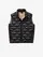 Blauer - WAVE QUILTED SLEEVELESS VEST DANNY JUNIOR - Black Inside Natural Beige - Blauer