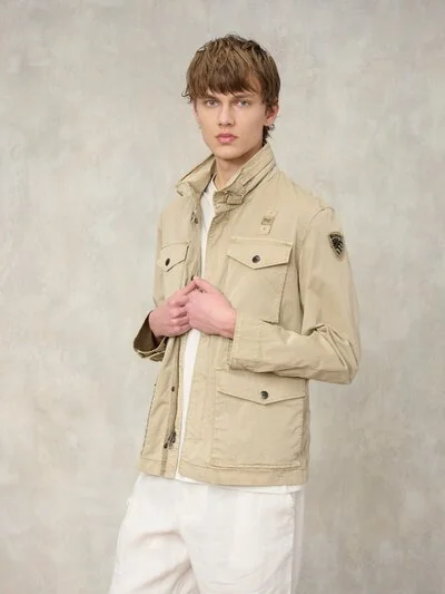 BLOUSON TEINT EN PIÈCE ASHMONT DYED