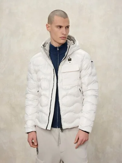 BLOUSON MATELASSÉ ONDULÉ AVEC POCHE BRYANT