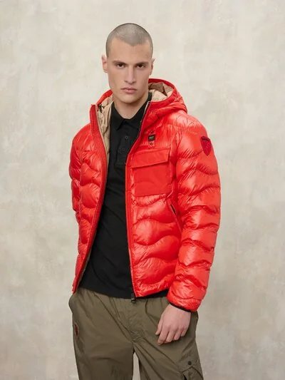 BLOUSON MATELASSÉ ONDULÉ AVEC POCHE BRYANT