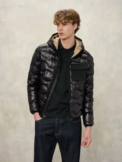 QUILTED VEST WITH CHEST POCKET BRYANT_
