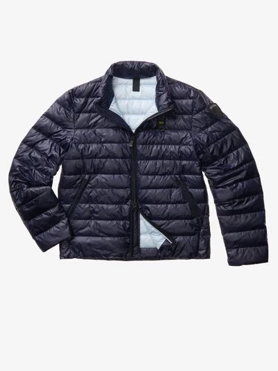 DOWN JACKET WITH KOREAN COLLAR AUSTIN_1