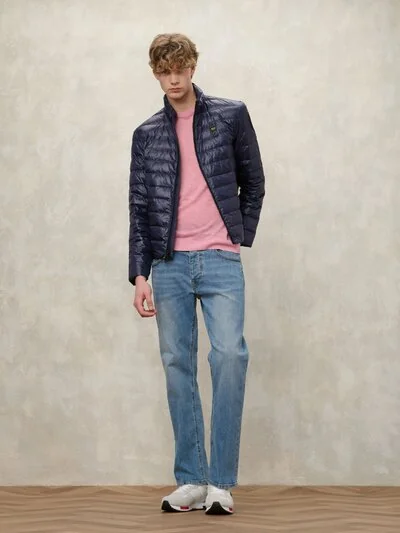 Men's Down Jacket With Korean Collar Austin | Blauer ®