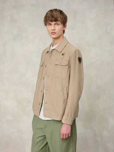 BLOUSON CHEMISE GOODALE TEINTURE