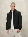 Blauer - TAPED AND ELASTICIZED WINDBREAKER DEWAR - Black - Blauer
