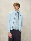 Blauer - TAPED SEAMS BOMBER ANSON - Light Blue 80E - Blauer