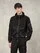 Blauer - SWEAT-SHIRT TECHNIQUE MILITAIRE OUVERT SUTTON - Black - Blauer