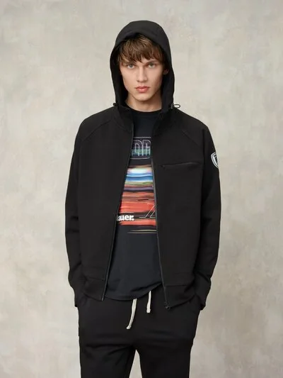 ELASTISCHES KAPUZEN-SWEATSHIRT SHAW