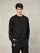 Blauer - ELASTICIZED CREW NECKLINE SWEATSHIRT LYDON - Black - Blauer