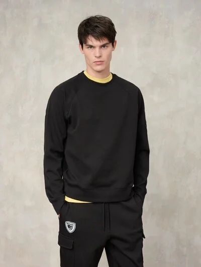 ELASTISCHES RUNDHALSAUSSCHNITT-SWEATSHIRT LYDON