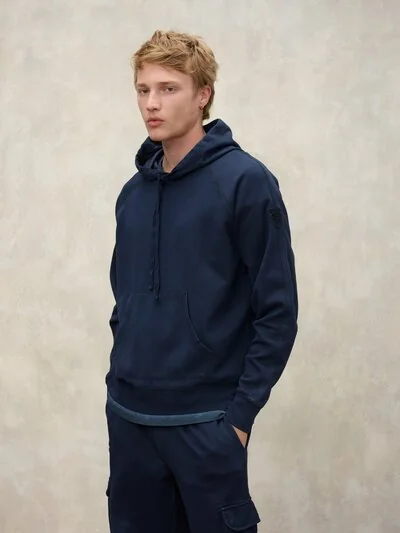 FELPA CON CAPPUCCIO ORDWAY DYED