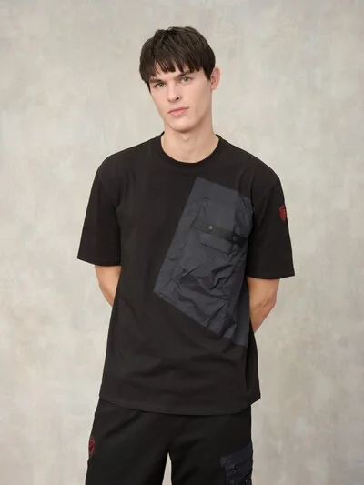 T-SHIRT BELLOWS POCKET TIDE