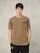 Blauer - JEFFERS MAP T-SHIRT - Hazelnut - Blauer