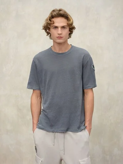 HAUL DYED FLAMED T-SHIRT