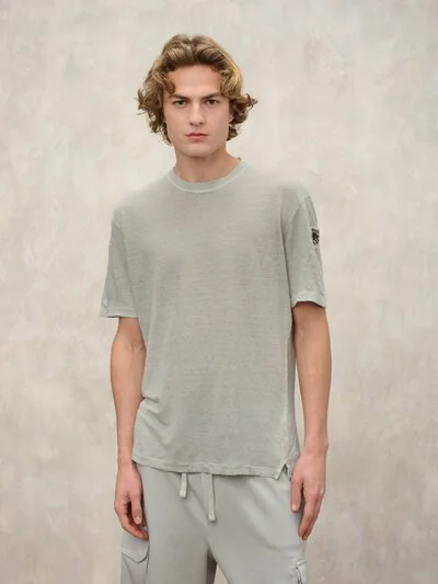 HAUL DYED FLAMED T-SHIRT