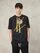 Blauer - T-SHIRT STRIPED RHOADES PRINT - Black - Blauer