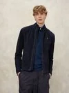 Blauer - CYPHERLIS SUEDE JACKET - Blue - Blauer
