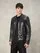 Blauer - BIKER DOUBLE LEATHER FAYSTONE - Black - Blauer