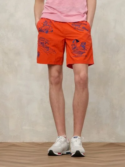 FLAHERTY EMBROIDERED BOXER - Blauer