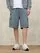 Blauer - SHORT TEINT EN PIÈCE PERRIN DYED - Dark Avio - Blauer