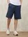 Blauer - LARKHILL DYED FLEECE SHORTS - Blue Indigo - Blauer