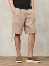 SHORTS WITH GOULD DRAWCORD - Zoom