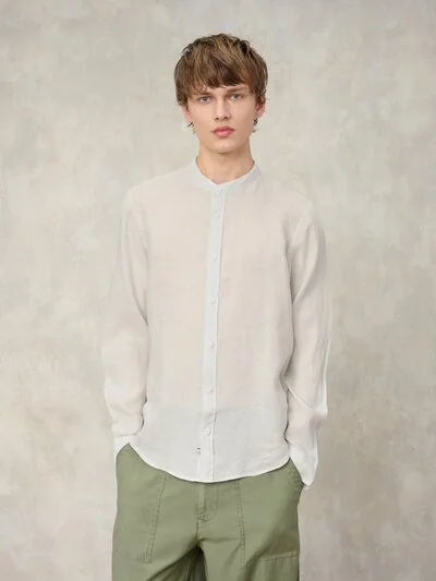 HEMD MIT RUNDHALSAUSSCHNITT CALL DYED