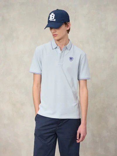 POLO DOUBLE RAYURE AGASSIZ