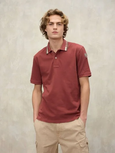 POLO WITH COLLAR EMBROIDERY RANSOM