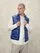 Blauer - SLEEVELESS VEST DANNY WAVE - Blue 80D Inside Green 60F - Blauer