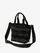 Blauer - KNITTED TOTE BAG S6XSBASKET01 - Black - Blauer