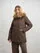 Blauer - IRMA PARKA WITH FUR - Brown 30B - Blauer