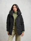 LONG PUFFER JACKET WITH DRAWSTRING CHELSEA - Zoom