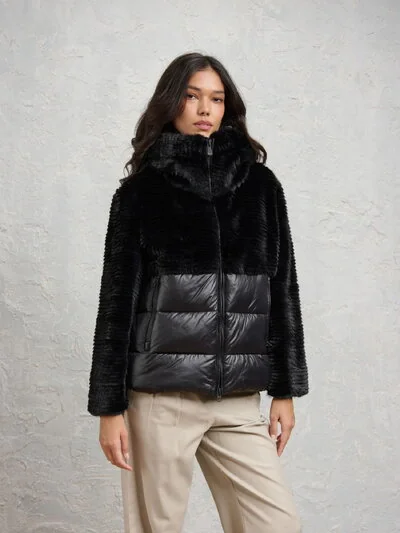 FANEVIL ECO FUR NYLON JACKET