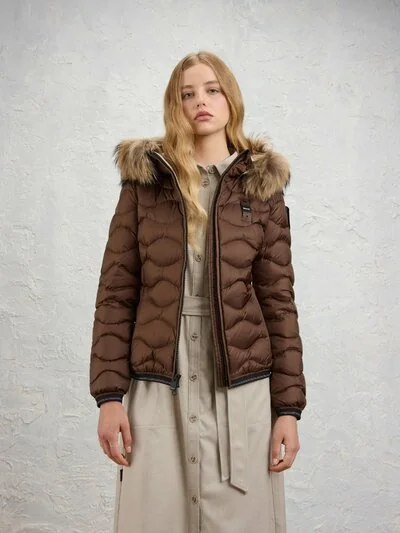 KURZE GEPOLSTERTE DAUNENJACKE ALDIE