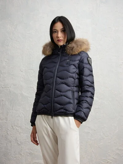 KURZE GEPOLSTERTE DAUNENJACKE ALDIE