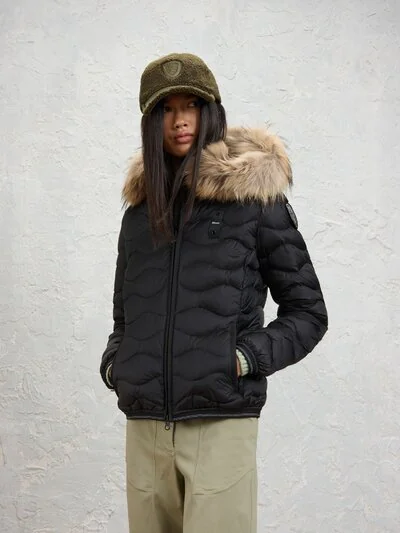 KURZE GEPOLSTERTE DAUNENJACKE ALDIE